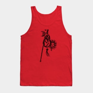 Bagpipes with Sun and Moon Tank Top